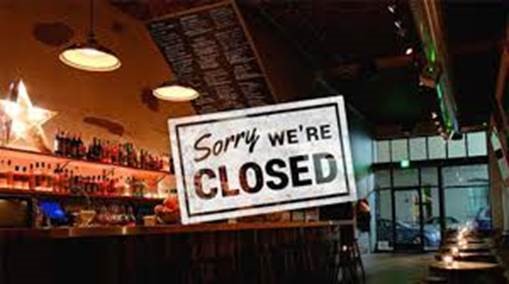 State ordered restaurant closings: a message to our clients