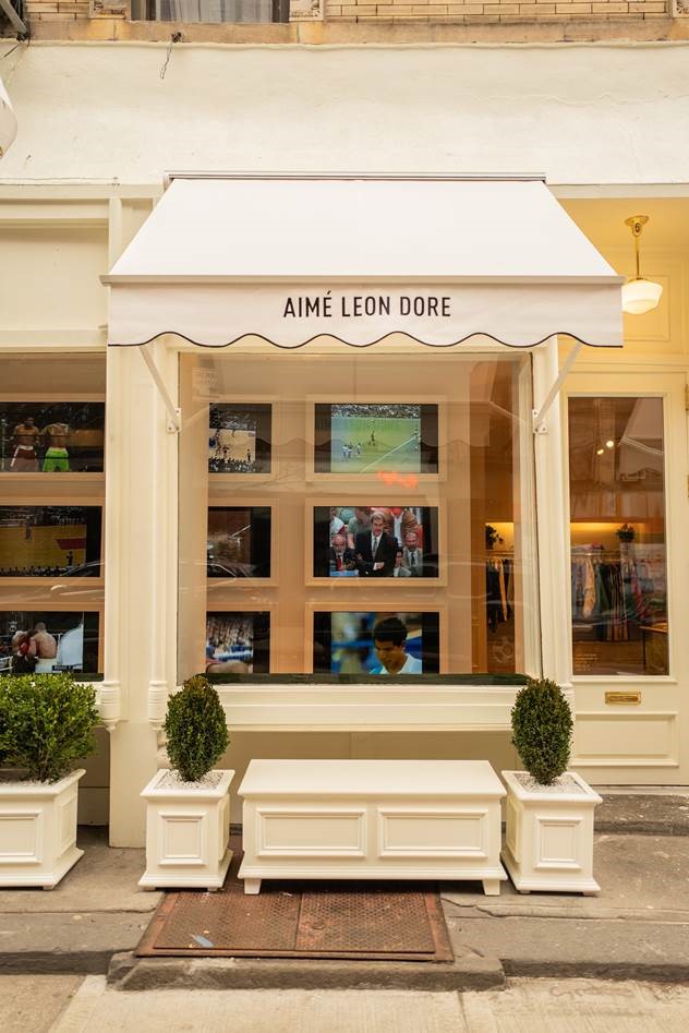 General View of the store Aime Leon Dore on Mulberry Street in Soho, New  York on January 23, 2022. French luxury giant LVMH has taken a minority  stake in the New York-based