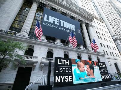 Life Time Fitness at One Wall Street